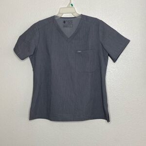 FIGS Technical Collection Women’s Gray Scrub Size L